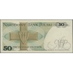 50 złotych, 1.12.1988; seria GE, numeracja 1566620; Luc...