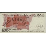 100 zlotych, June 1, 1979; rare FC series, number 2441...
