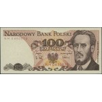 100 złotych, 1.12.1988; seria NM, numeracja 0450575; Lu...