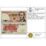 100 Złoty, 1.12.1988; Serie NM, Nummer 0450575; Lu...