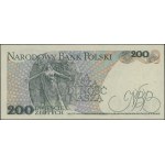 200 złotych, 1.06.1986; seria DA, numeracja 8305020; Lu...