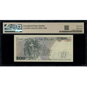 200 złotych, 1.12.1988; seria EB, numeracja 0199946; Lu...