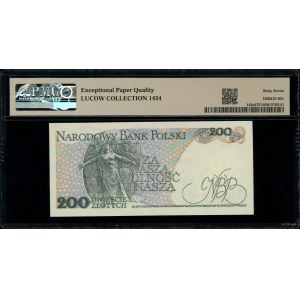 200 złotych, 1.12.1988; seria EK, numeracja 0154324; Lu...