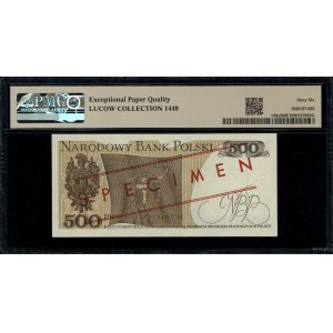 500 złotych, 1.06.1979; seria AZ, numeracja 0000000, z ...