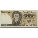 500 złotych, 1.06.1979; seria BF, numeracja 3374399; Lu...
