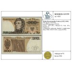 500 zlotych, June 1, 1979; BF series, serial number 3374399; Lu...