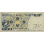 1.000 złotych, 1.06.1979; wyjątkowo rzadka seria BS, nu...