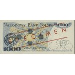 1.000 złotych, 1.06.1982; seria DC, numeracja 0000000, ...