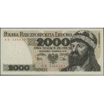 2.000 złotych, 1.06.1979; seria AB, numeracja 3388381; ...