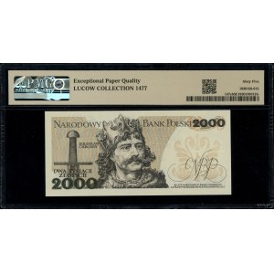 2.000 złotych, 1.06.1982; seria BY, numeracja 0475300; ...