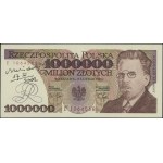 1.000.000 złotych, 15.02.1991; seria E, numeracja 10645...