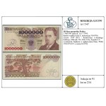 1,000,000 zlotys, November 16, 1993; very rare Series A, n...