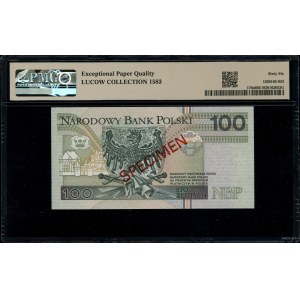 100 złotych, 25.03.1994; seria AA, numeracja 0000000, z...