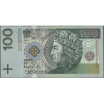 100 zlotych, March 25, 1994; London AK series, serial number ...