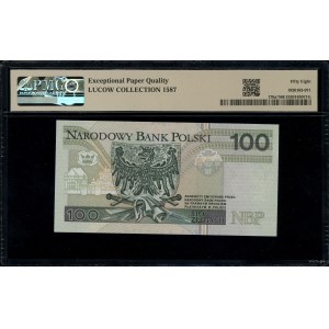 100 złotych, 25.03.1994; seria zastępcza PWPW YE, numer...
