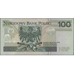 100 złotych, 25.03.1994; seria zastępcza PWPW YE, numer...