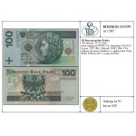 100 zlotych, March 25, 1994; PWPW YE replacement series, number...