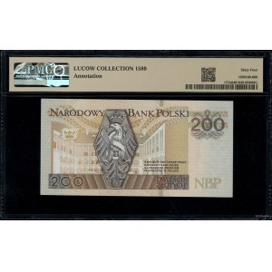 200 złotych, 25.03.1994; seria DB, numeracja 5407991, z...