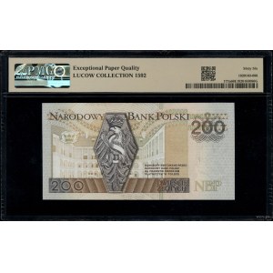 200 złotych, 25.03.1994; seria londyńska AJ, numeracja ...