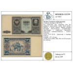 20 zlotych, no date [August 1, 1957]; no serial number,...