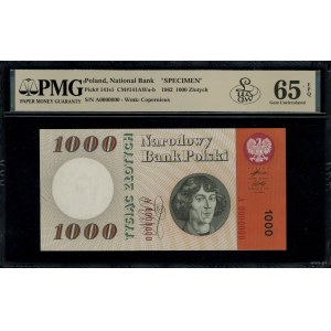1.000 złotych, 24.05.1962; seria A, numeracja 0000000, ...