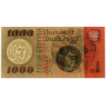 1.000 złotych, 24.05.1962; seria A, numeracja 0000000, ...