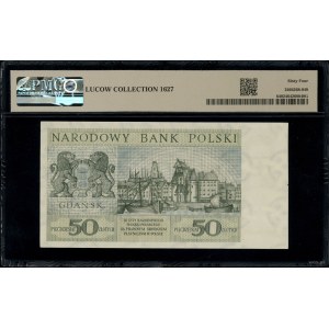50 złotych, January 2, 1964; KH series, serial number 1204395, without...