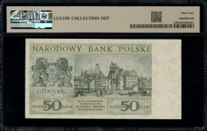 50 złotych, 2.01.1964; seria KH, numeracja 1204395, bez...