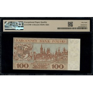 100 złotych, 2.01.1965; seria KH, numeracja 1204395, be...