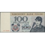 100 złotych, 2.01.1965; seria KH, numeracja 1204395, be...