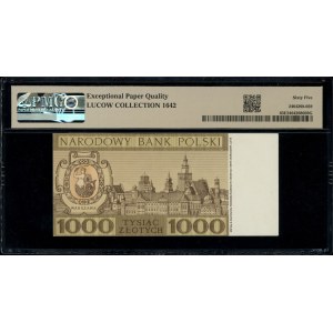1.000 złotych, 2.01.1965; seria KH, numeracja 1204395, ...