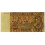 1.000 złotych, 2.01.1965; seria KH, numeracja 1204395, ...