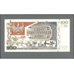 Zestaw 2 projektów banknotu o nominale 100 złotych z ok...
