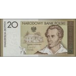 20 złotych, 8.01.2009; 200. rocznica urodzin Juliusza S...