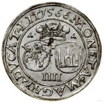 Czworak, 1566, Vilnius; legend endings L / LIT, large Pog...