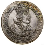 Ort, 1655, Gdańsk; the legend on the obverse reads "IOAN," with a flower...