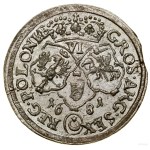 Six-real coin, 1681 TLB, Bydgoszcz; the surface is free of scratches on...