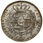 Talar, 1766 FS, Warsaw; Obverse: Bust of the king in armor, ...