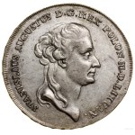 Talar, 1788 EB, Warsaw; Obverse: The king’s head facing right, CONDITION...