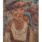 Maksymilian Stratanowski (1913-1987), Portrait of a Chinese man, ca. 1960
