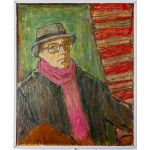 Maksymilian Stratanowski (1913-1987), Autoportret w kapeluszu, ok. 1960 r..