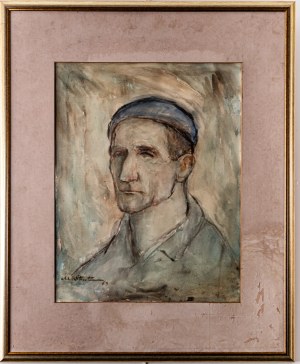 Maksymilian Stratanowski (1913-1987), Portret robotnika, ok. 1963 r..