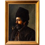 Roman Kazimierz Kochanowski (1857-1945), Portret Hucuła, ok. 1890 r. (?)