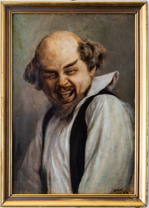 Józef Kidoń (1890-1968), Portret komika, ok. 1930.