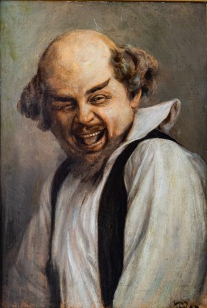 Józef Kidoń (1890-1968), Portret komika, ok. 1930.