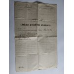 PADEW MIELEC LAND ESTATE SHEET 1927
