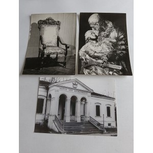 ZESTAW 3 POCZTÓWEK CZARNOLAS MUZEUM JAN KOCHANOWSKI, PIECZĄTKA