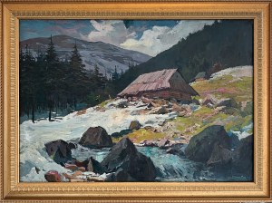 Michał STAŃKO (1901 Sosnowiec - 1969 Zakopane), Pejzaż podhalański