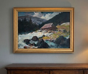 Michał STAŃKO (1901 Sosnowiec - 1969 Zakopane), Pejzaż podhalański