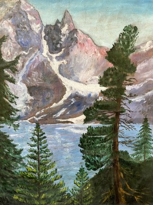 Ludwik LESZKO (?) (1890-1957), Morskie oko